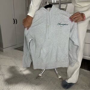 Chris Smokes Grey Hoodie